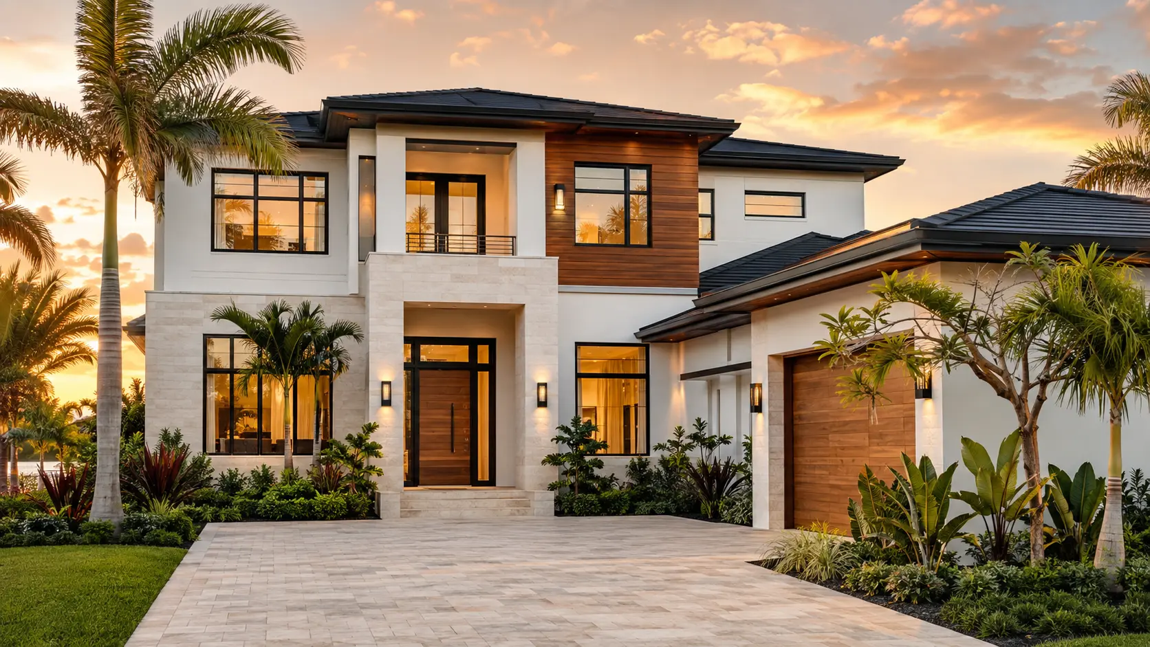 New modern coastal Florida custom home